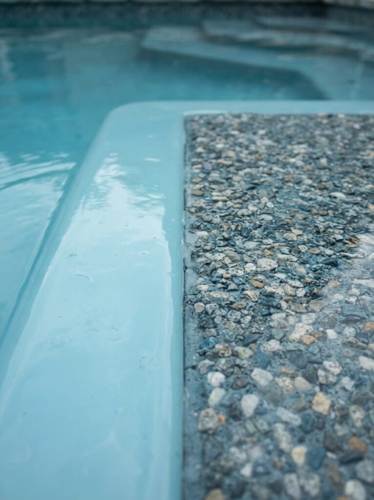 omparison of fiberglass and gunite pool surface finishes for backyard pool ideas