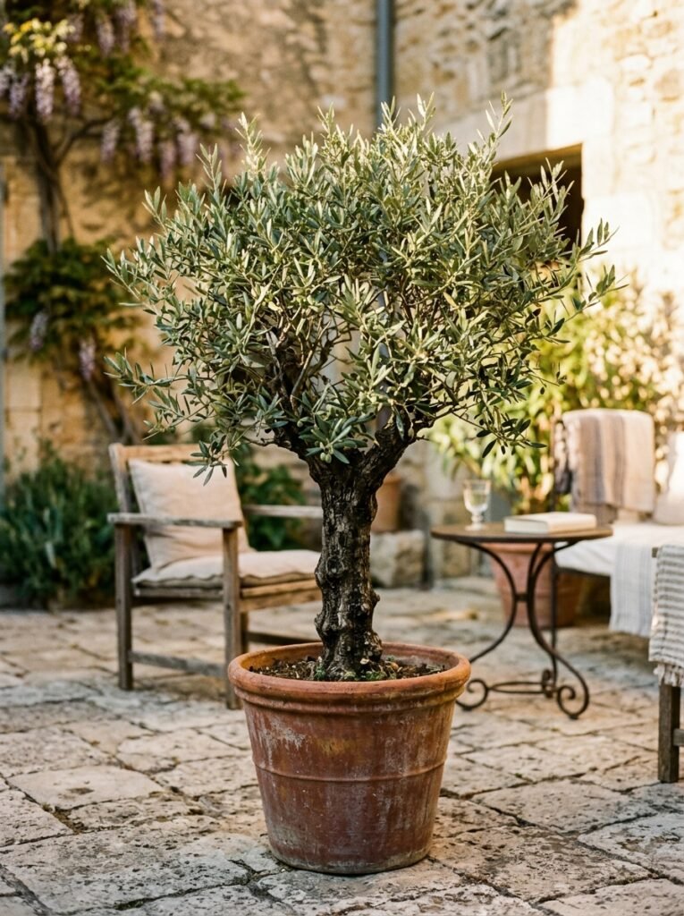 How to style a small patio step two with a single focal point