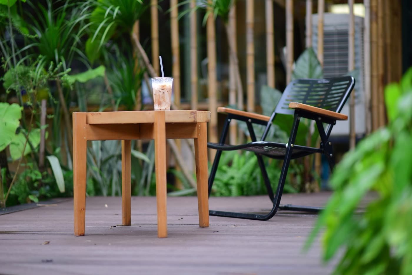 Deck Box as Coffee Table