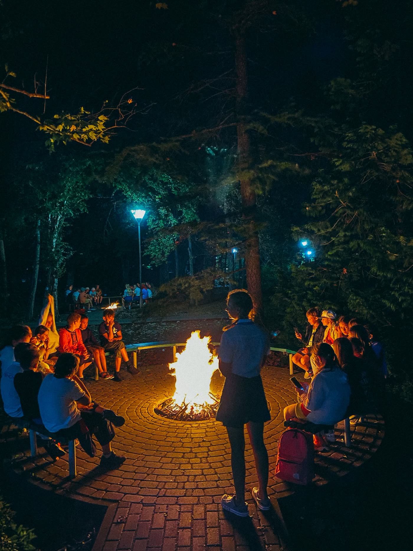 Fire Pit Story Circle
