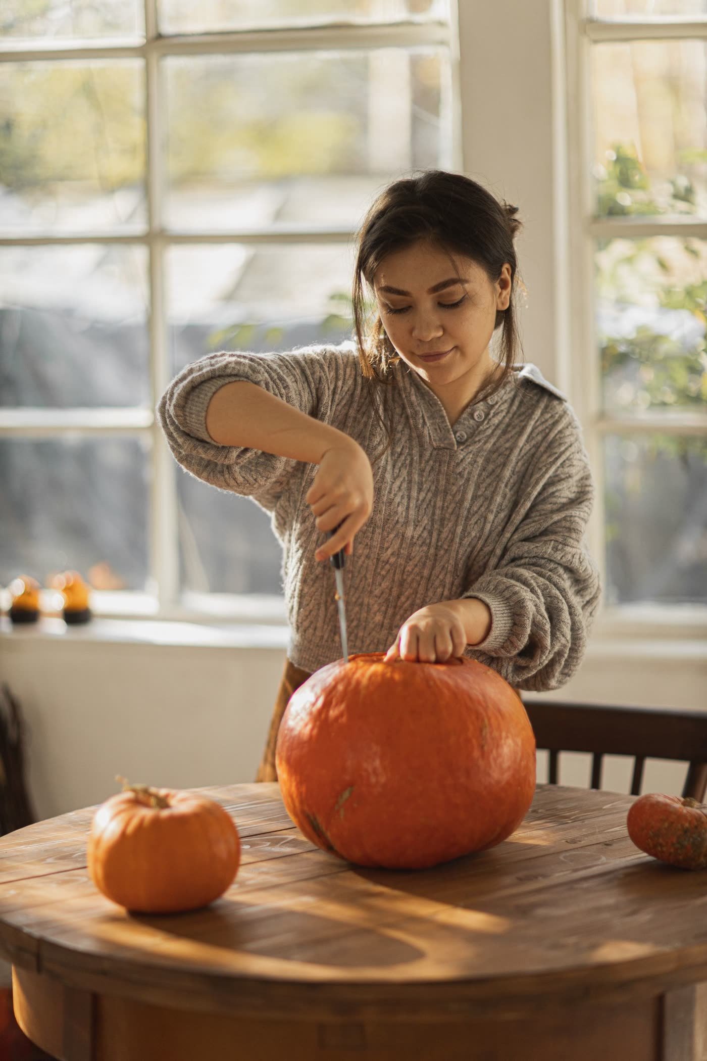 Pumpkin-Carving Station