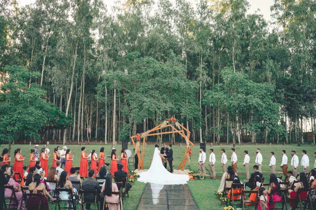 backyard wedding decor - Cozy Patio Home