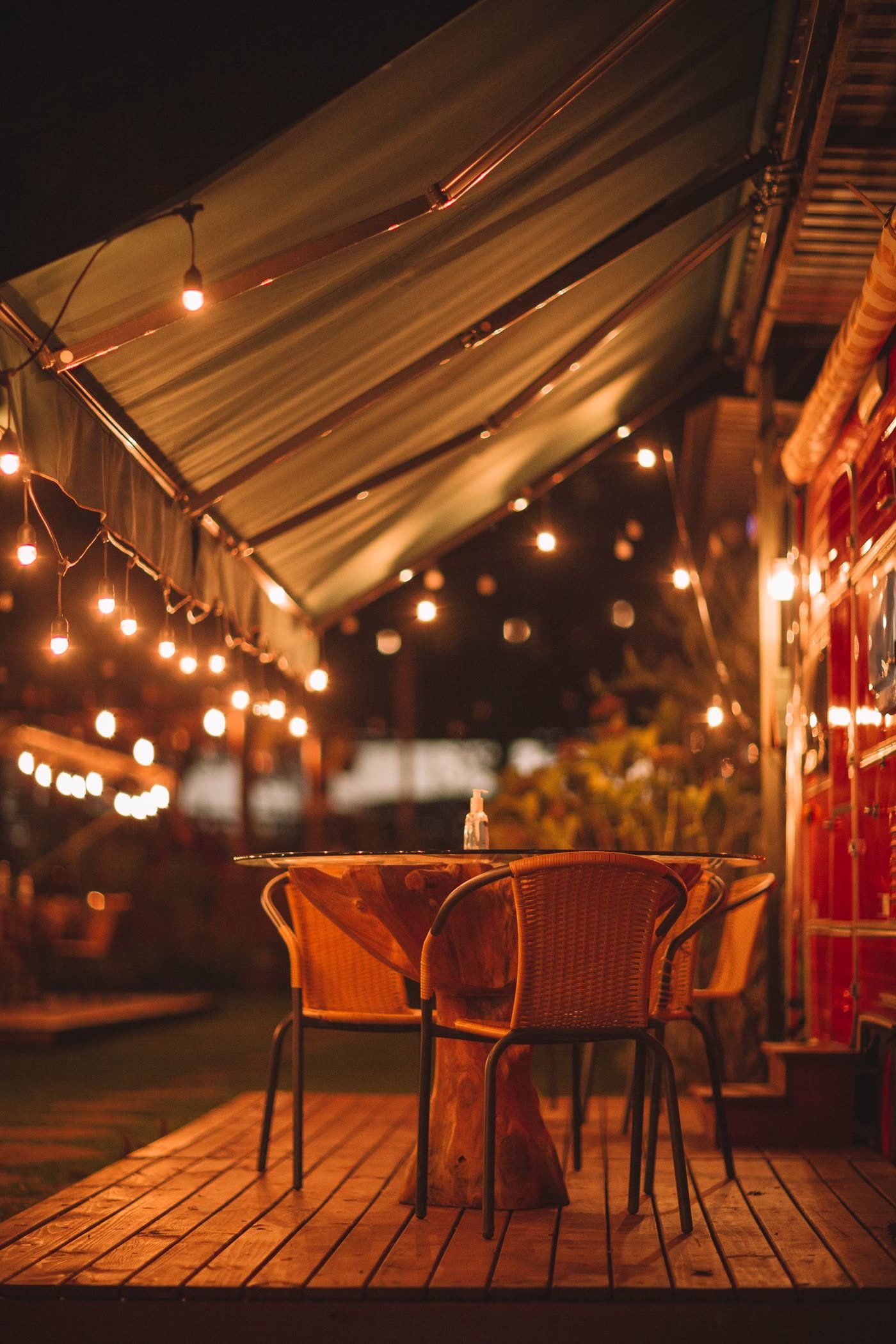 The Classic Canopy Over the Table