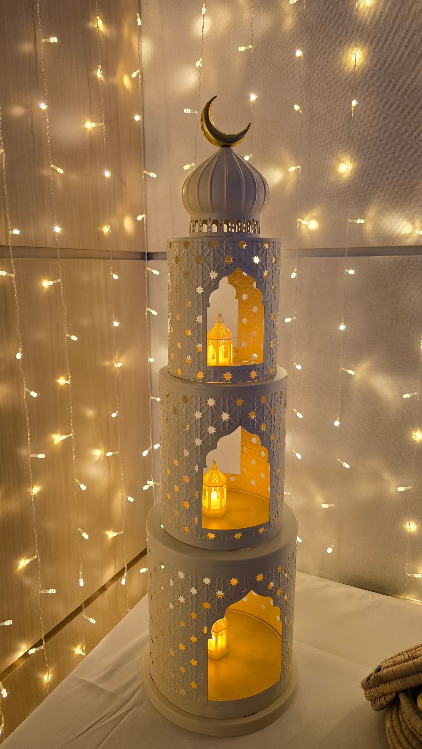 Drape Fairy Lights and Lanterns