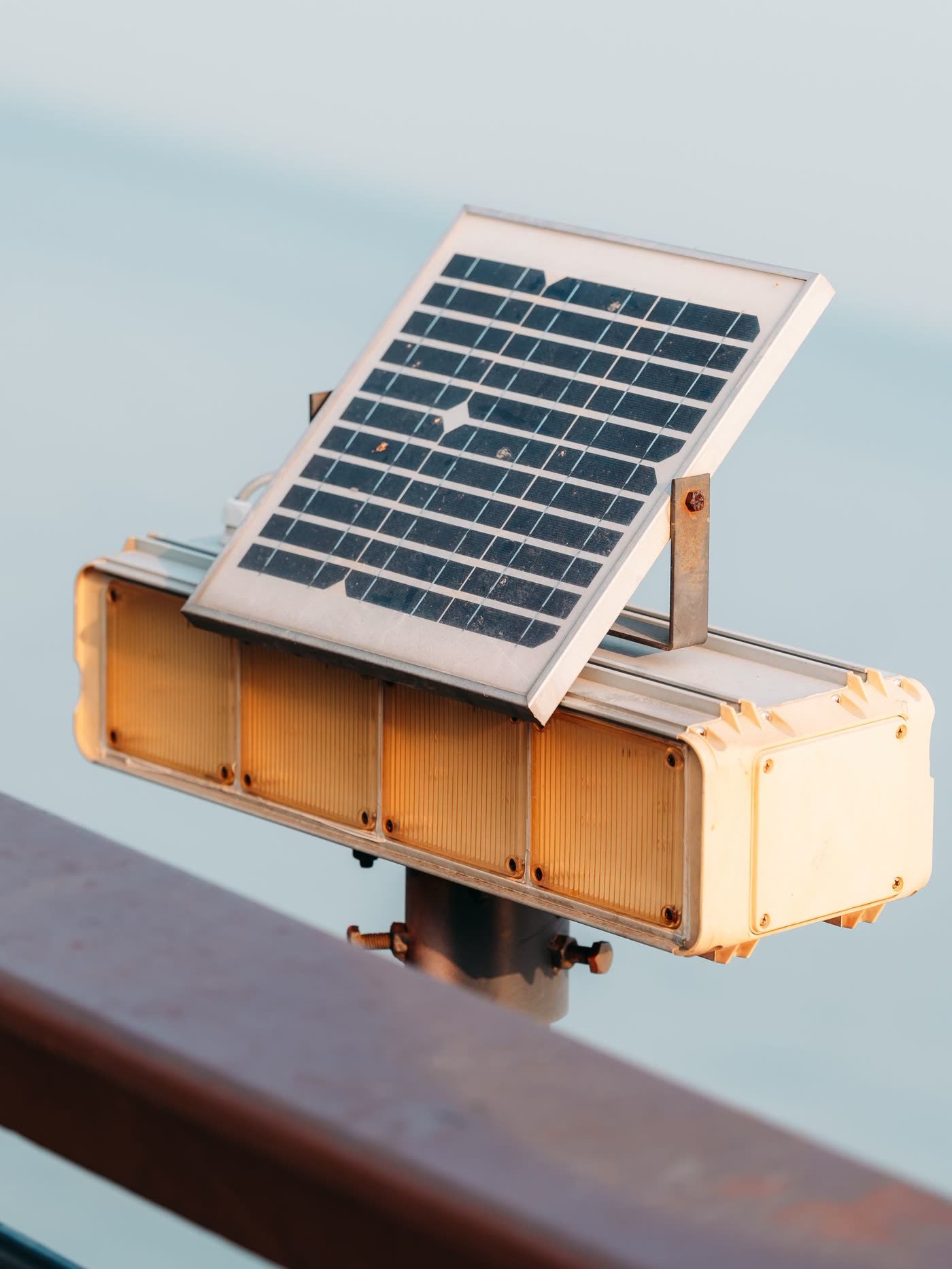 Rail-Mounted Solar Lanterns