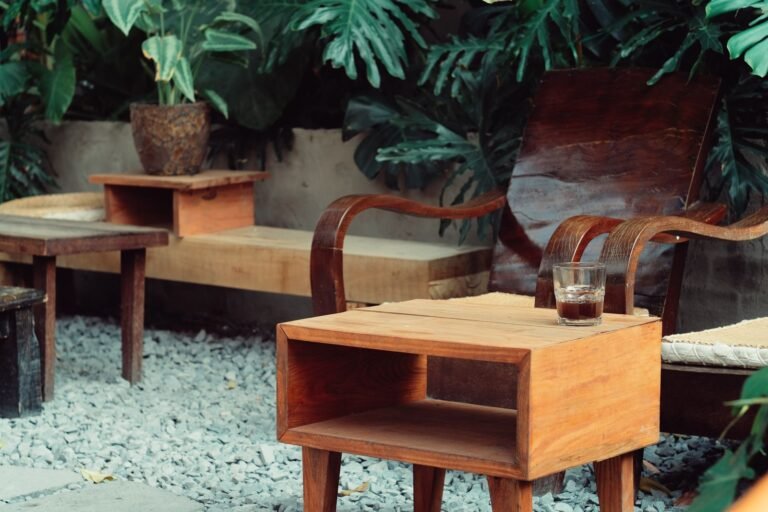 diy outdoor side table ideas - Cozy Patio Home