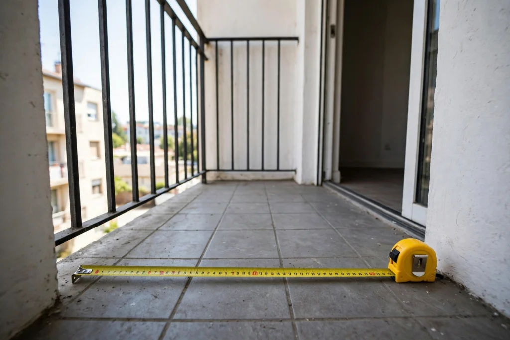 Measure your small balcony first — apartment balcony decor ideas that actually fit