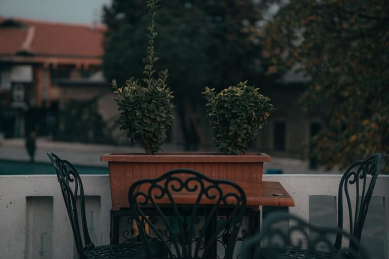narrow balcony decor ideas - Cozy Patio Home