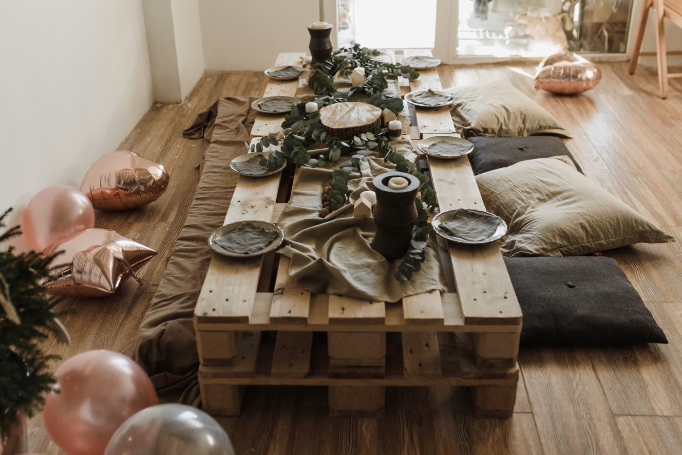 Pallet Coffee Table with Storage