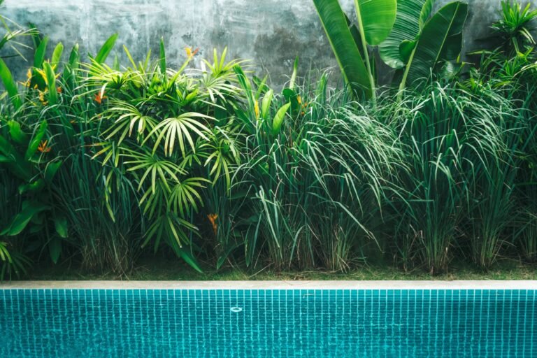 pool landscaping ideas - Cozy Patio Home