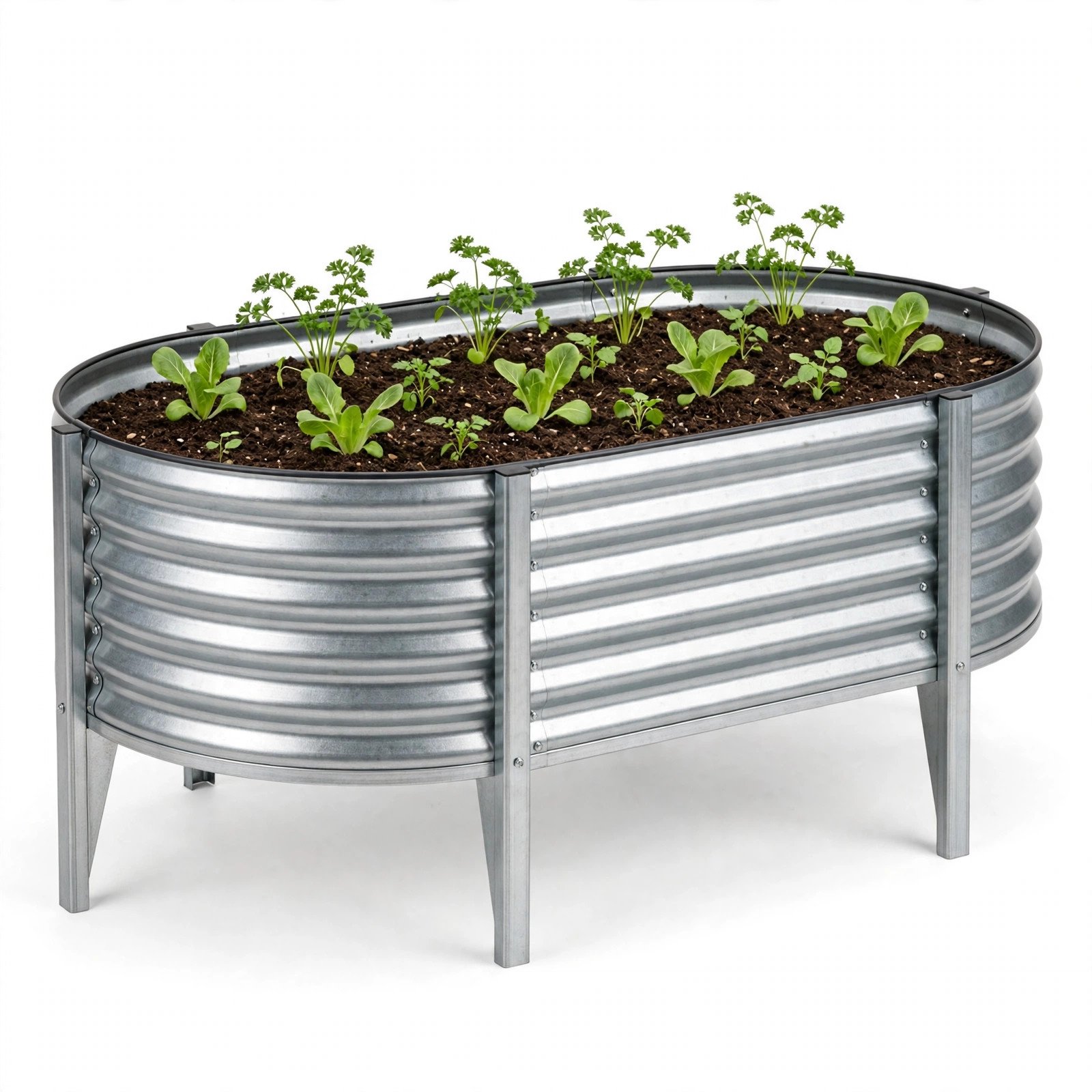 Best Choice Raised Oval Garden Bed