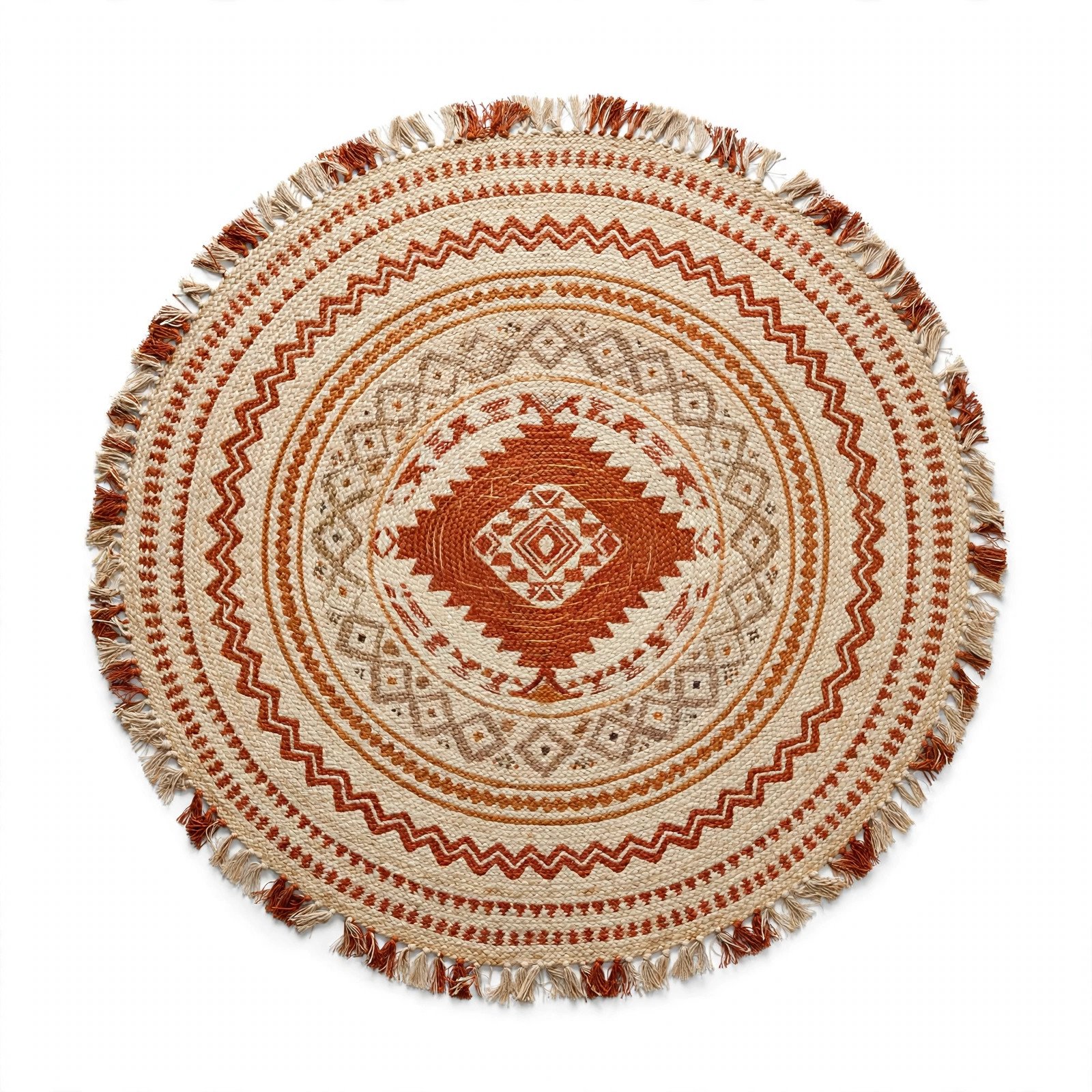 Unique Loom Round Outdoor Rug