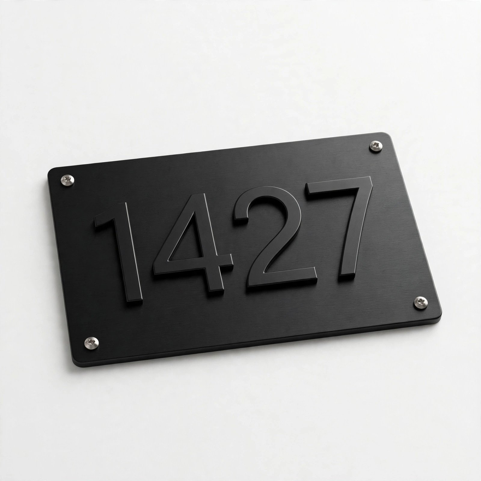 House number plaque or address sign