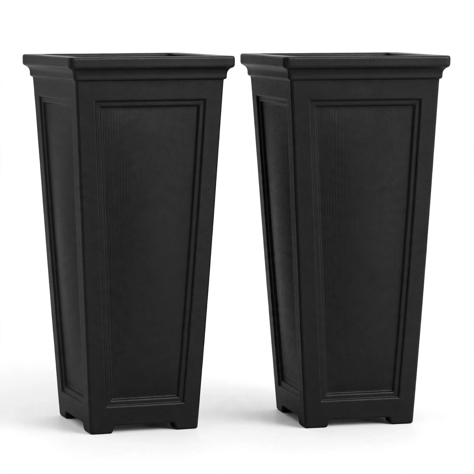 Symmetrical porch planters (pair)
