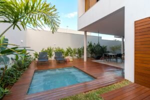 small plunge pool ideas - Cozy Patio Home