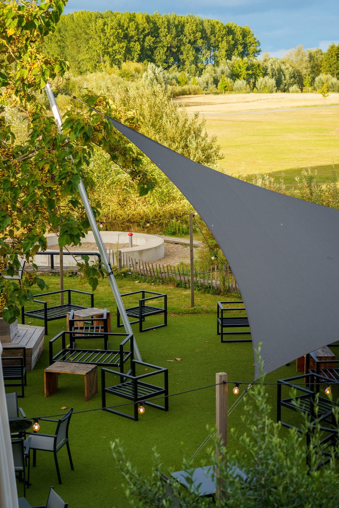 Shade Sail Above