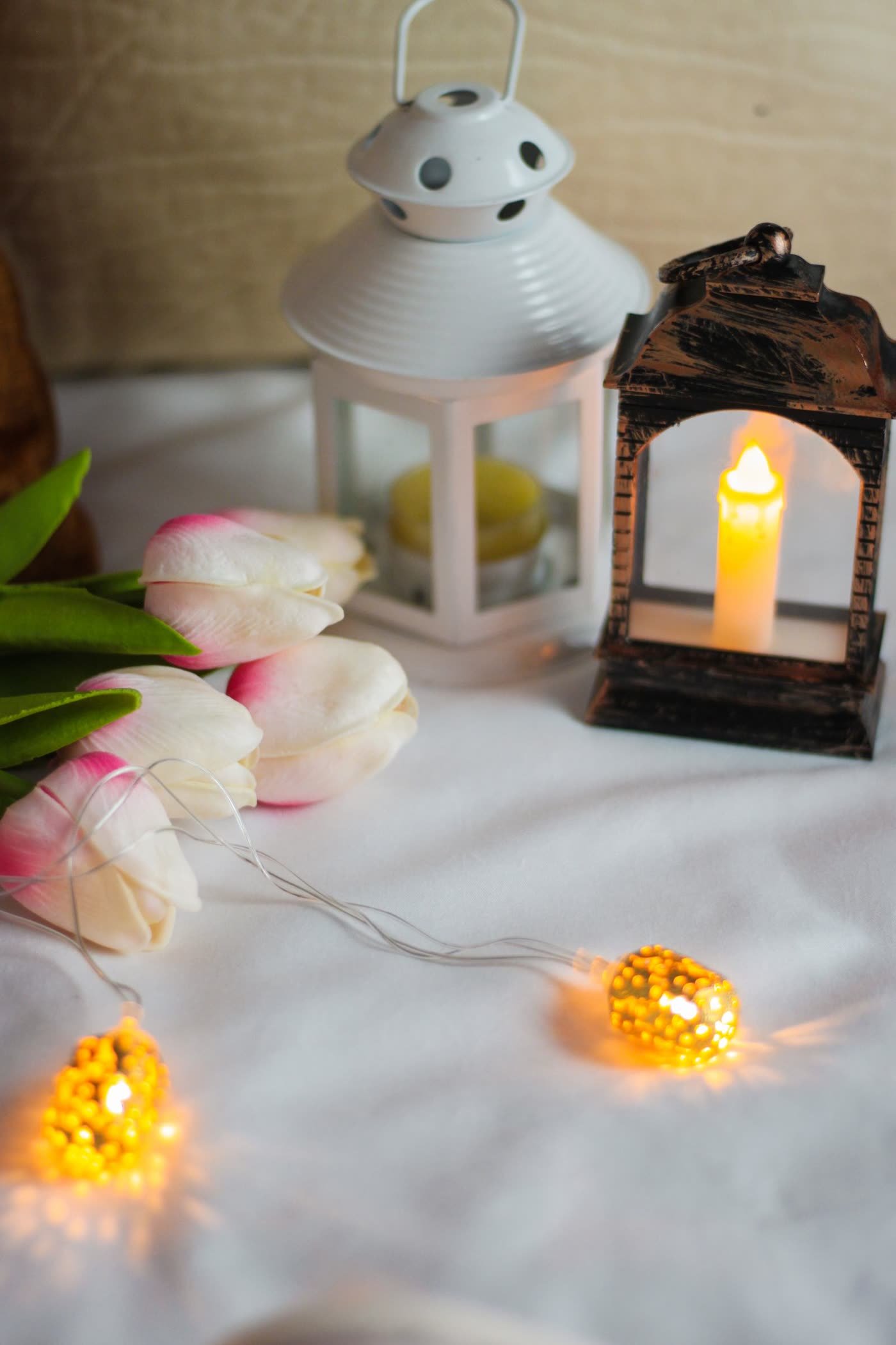 Lanterns With Battery Candles