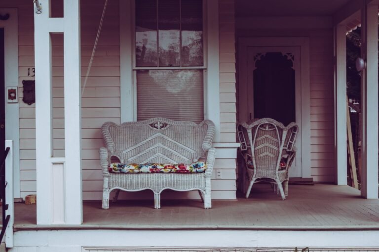 tiny front porch ideas - Cozy Patio Home
